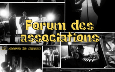 Samedi 6 septembre: Forum des associations