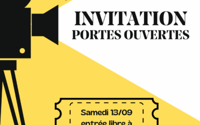 Samedi 13 septembre : portes ouvertes de l’association