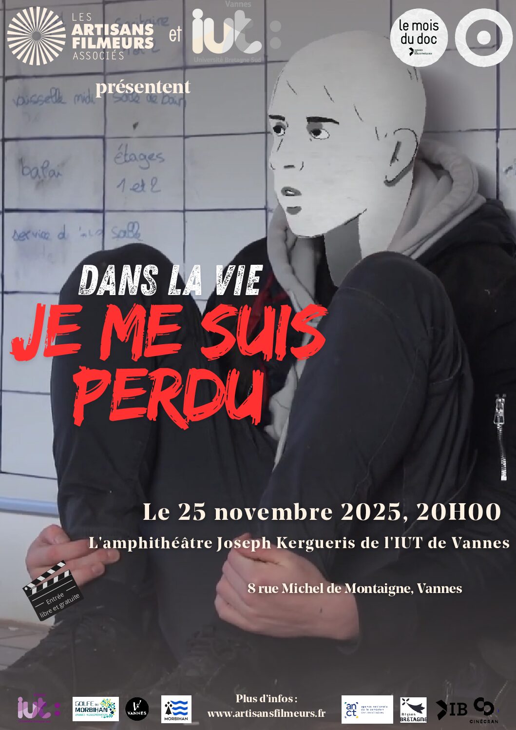 Mardi 25 novembre: Mois du Doc « Dans la vie je me suis perdu »