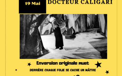Mardi 19 mai: Keaton club, projection « Le docteur Caligari »